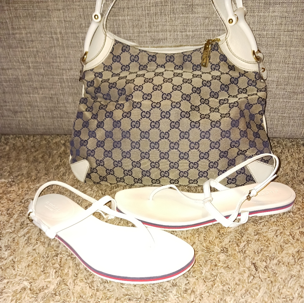 Prw loved Gucci Purse and Sandals